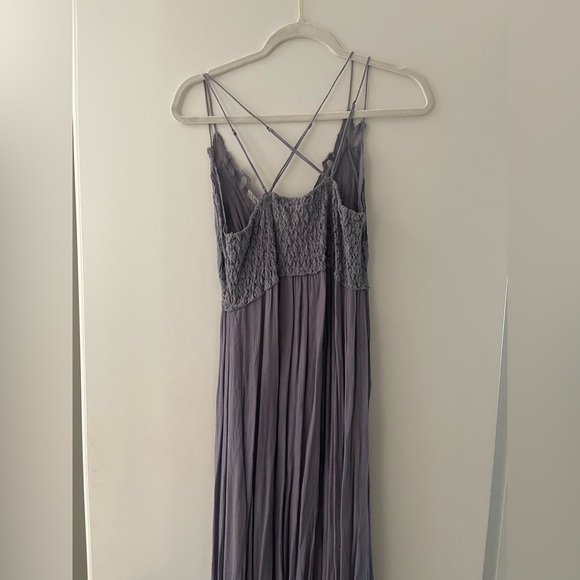 Free People Adella Maxi Dress purple size Medium - Picture 5 of 10